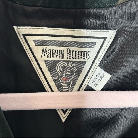 Marvin Richards Velvety Soft Floral Trench Coat - Picture 11 of 13